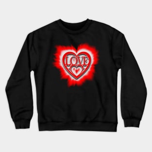 Loving heart Crewneck Sweatshirt